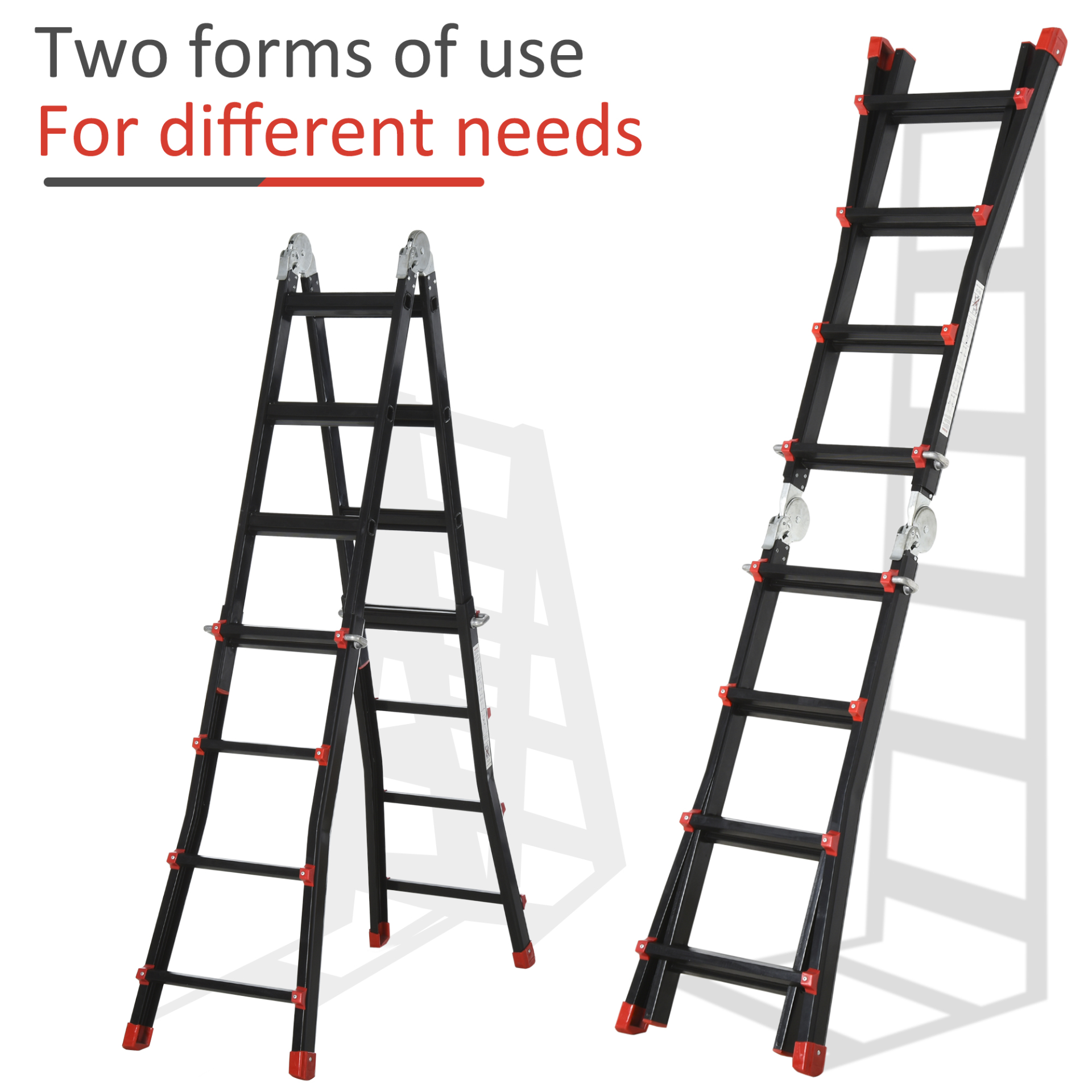  Aluminium Duo Non Slip Ladder 