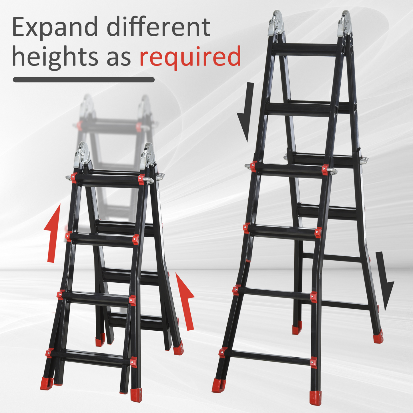  Aluminium Duo Non Slip Ladder 