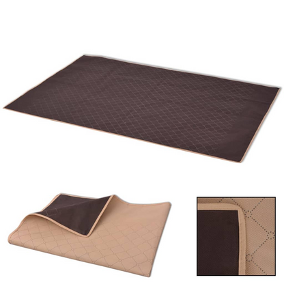 Picnic Blanket Beige and Brown