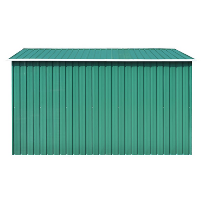 Metal Garden Shed 257x298x178 cm Green