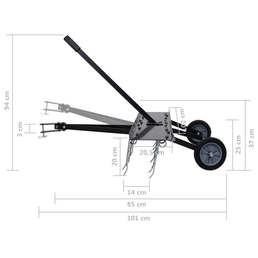 Scarifier for Ride-on Mower