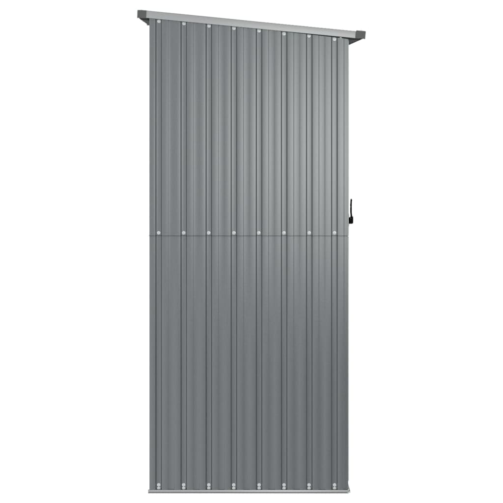 Garden Shed Grey 180.5x97x209.5 cm