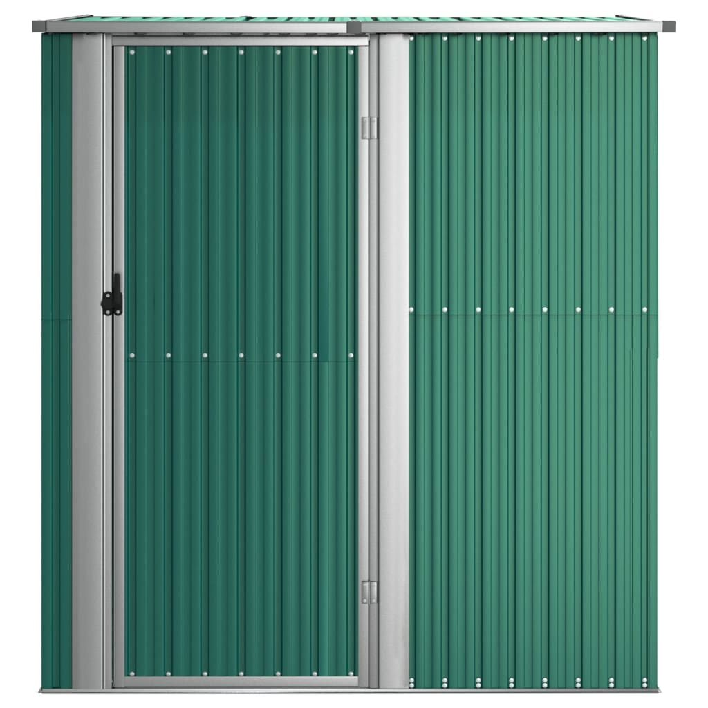 Garden Shed Green 180.5x97x209.5 cm