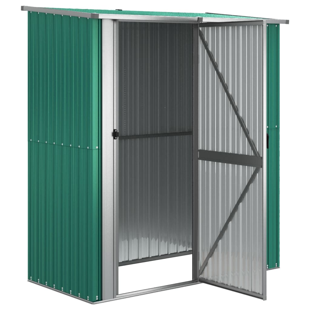 Garden Shed Green 180.5x97x209.5 cm