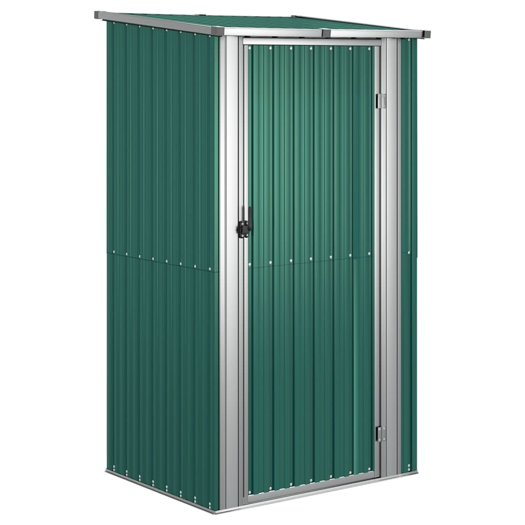 Garden Shed Green 118.5x97x209.5 cm