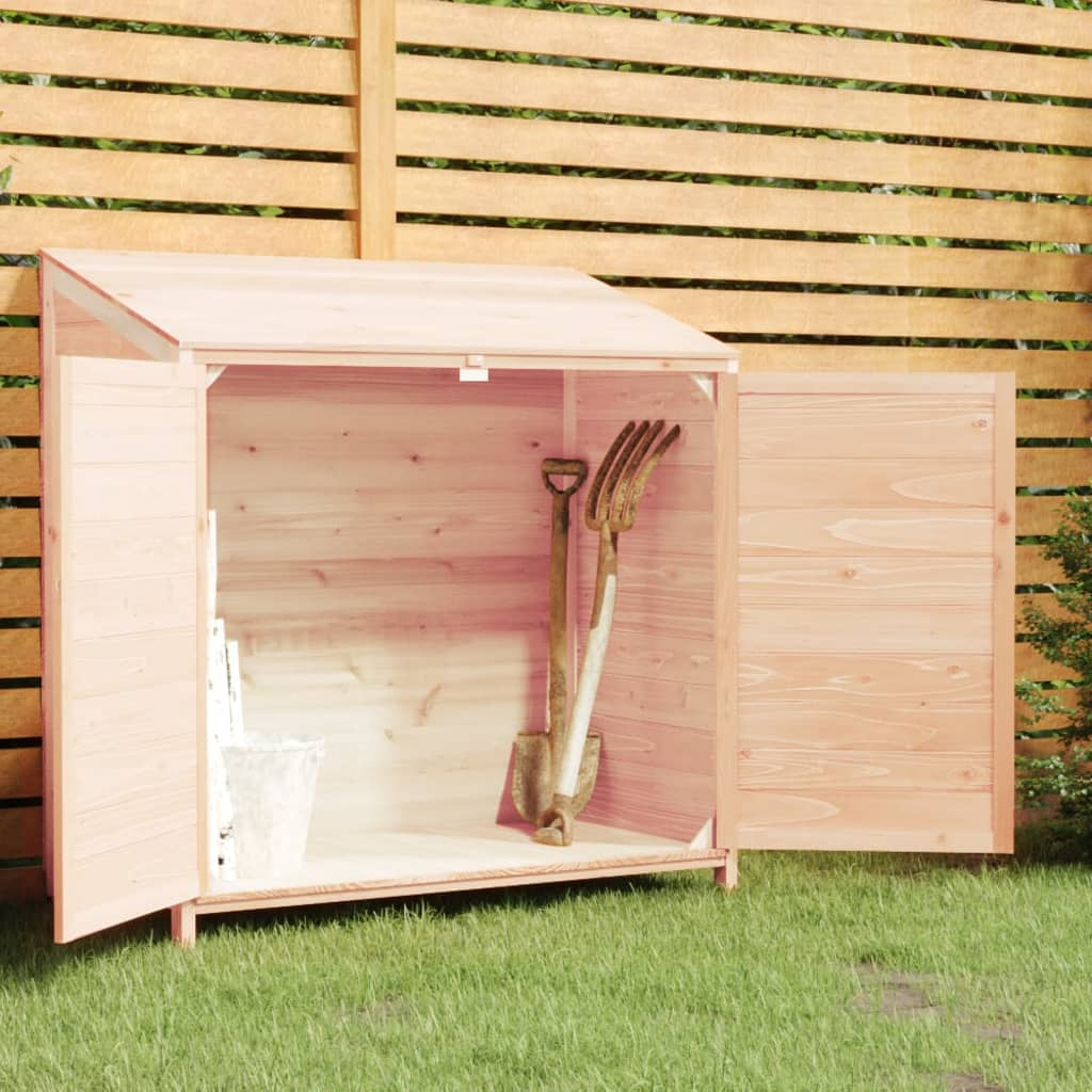 Garden Shed 102x52x112 cm Solid Fir Wood