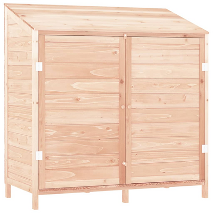 Garden Shed 102x52x112 cm Solid Fir Wood