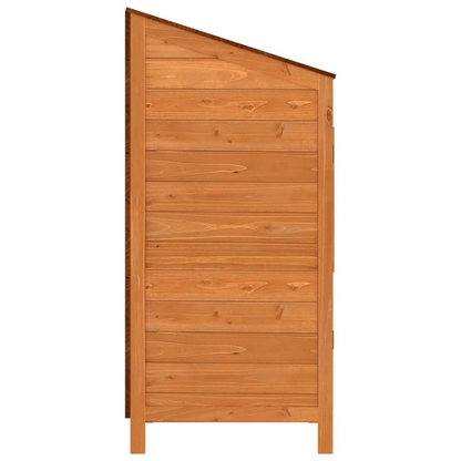 Garden Shed Solid Fir Wood  55x52x112 cm