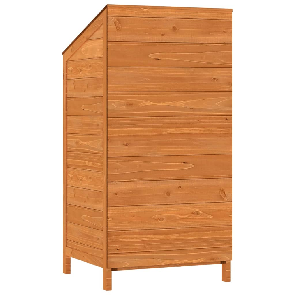 Garden Shed Solid Fir Wood  55x52x112 cm