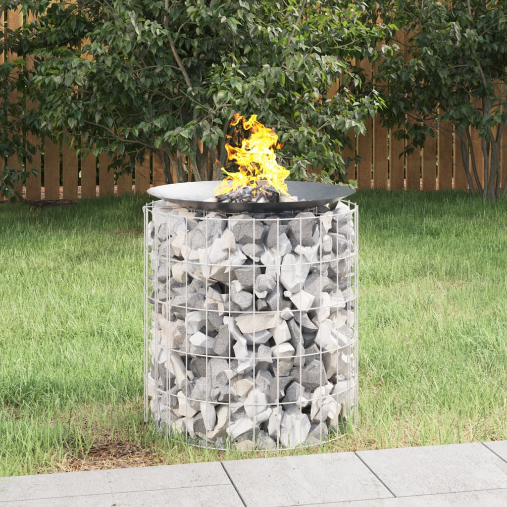 Iron Gabion Fire Pit | Jscapes Home and Garden | Outdoor living