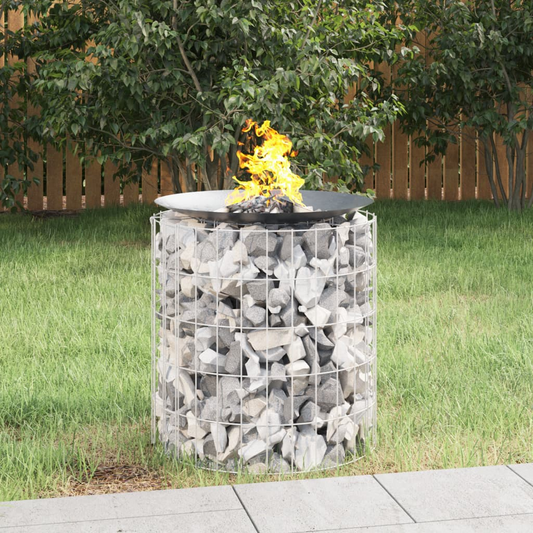 Iron Gabion Fire Pit | Jscapes Home and Garden | Outdoor living