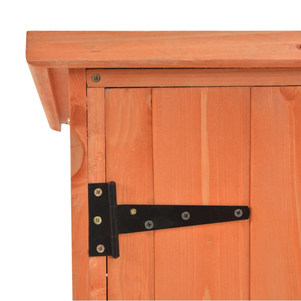 Garden Storage Shed 128x42x91 cm Wood