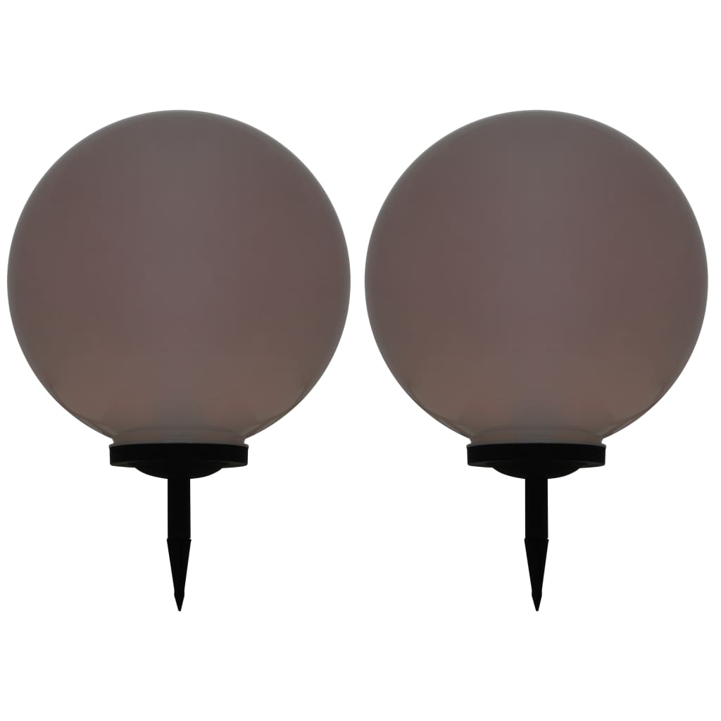 Set of 2 Outdoor Solar Lamps | Jscapes Home and Garden 