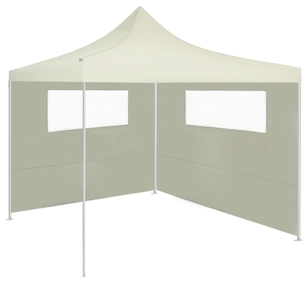 Set of 2 Cream Gazebo Sidewalls with Windows | Jscapes 