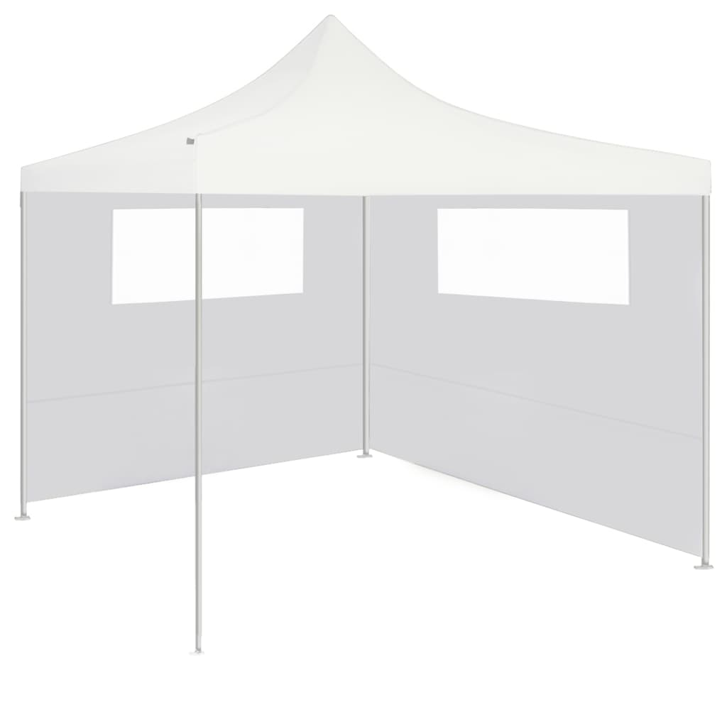 Set of 2 White Gazebo Sidewalls with Windows | Jscapes