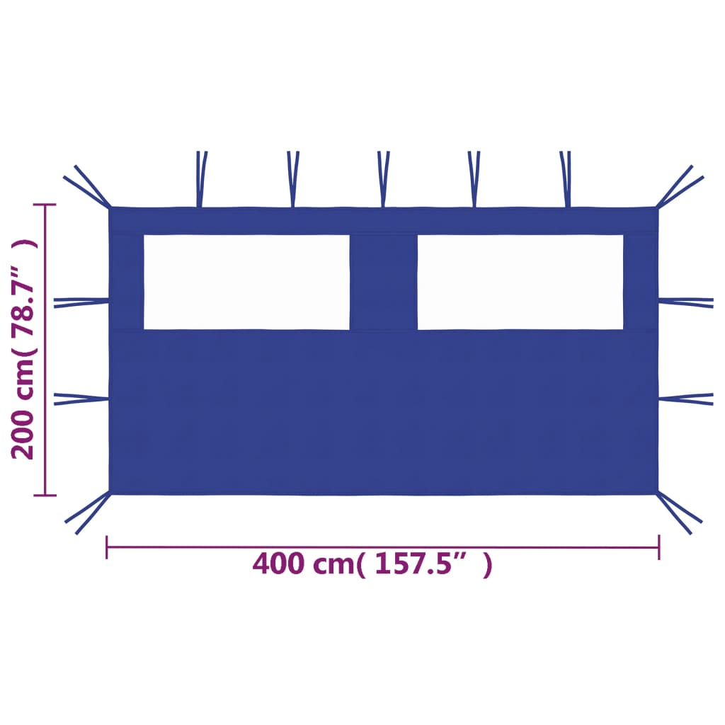 Gazebo Sidewall with Windows