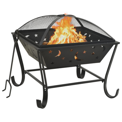 XXL Fire Pit with Poker | Jscapes Home and Garden