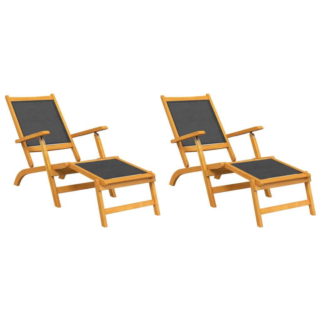 Set Of 2 Outdoor Deck Chairs | Jscapes Home and Garden