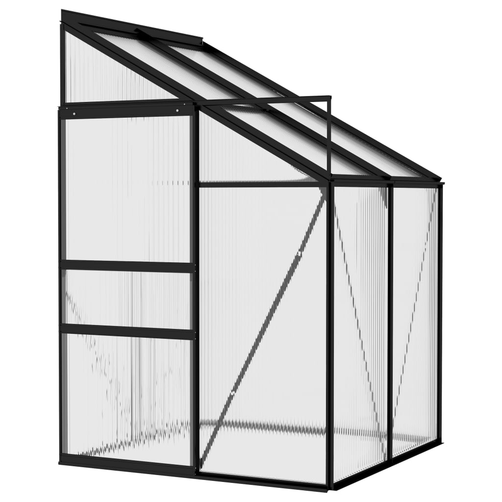 Aluminium Greenhouse 2.59 m³