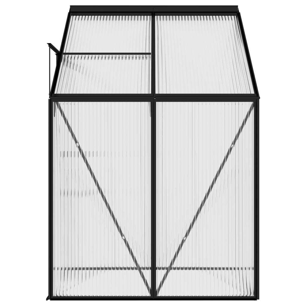 Aluminium Greenhouse 2.59 m³