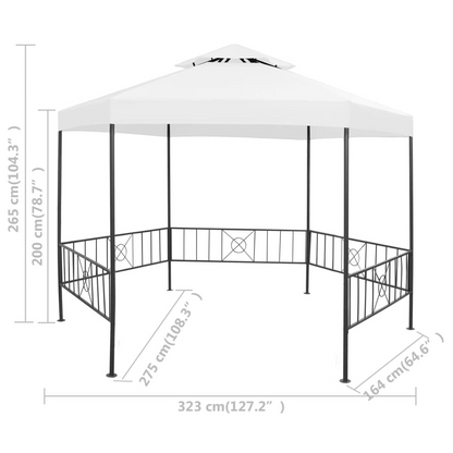 White Garden Gazebo