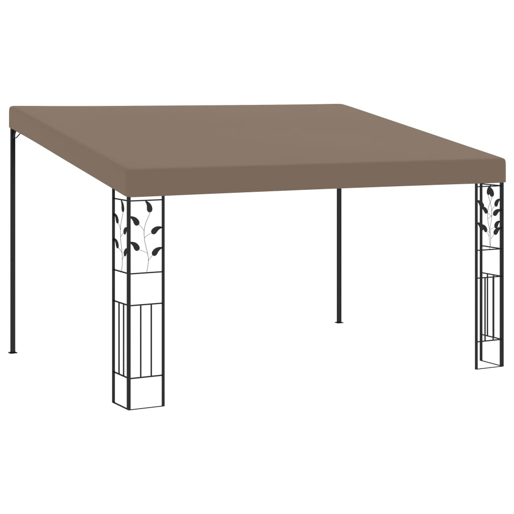 Taupe Wall-mounted Gazebo