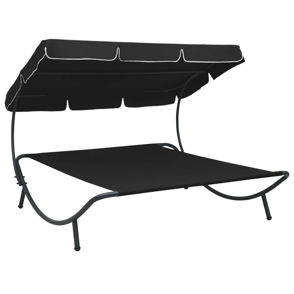 Outdoor Lounge Bed with Canopy | Jscapes Home and Garden