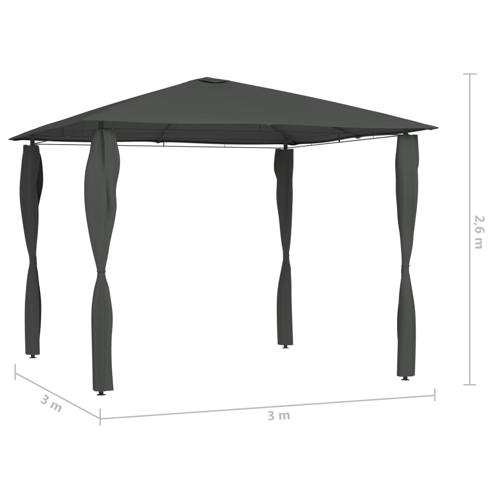 Gazebo with Post Covers