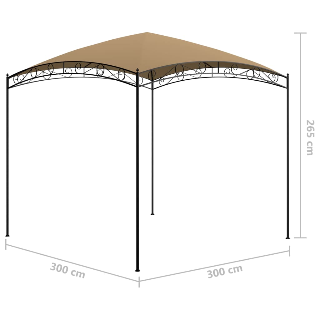 Taupe Gazebo