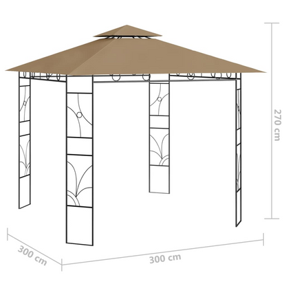 Taupe Gazebo