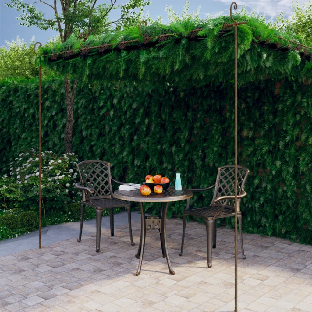 Antique Brown Garden Pergola | Jscapes Home and Garden