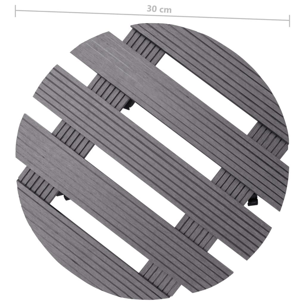 Set of 4 Plant Trolleys