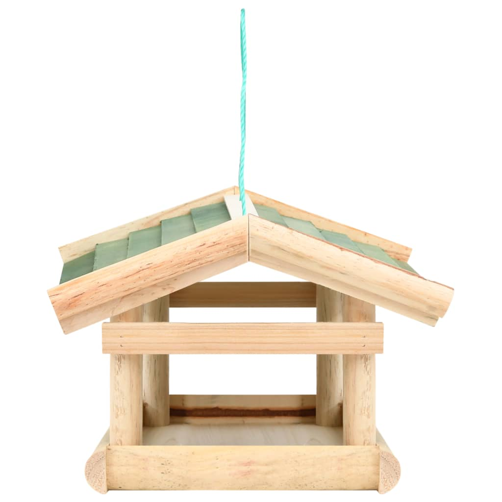  Bird Feeder Solid Wood 35x29.5x21 cm