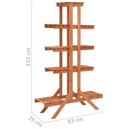 Solid Firwood Plant Stand 