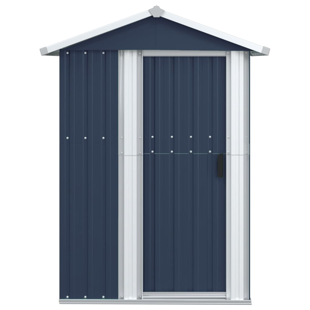 Garden Shed Anthracite 126x97.5x177 cm