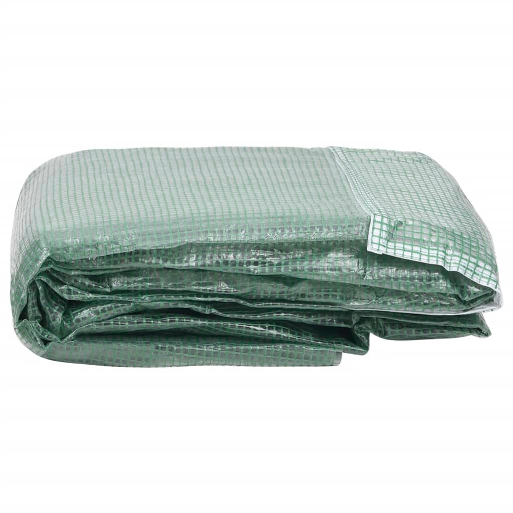 Greenhouse Replacement Cover (16 m²) Green