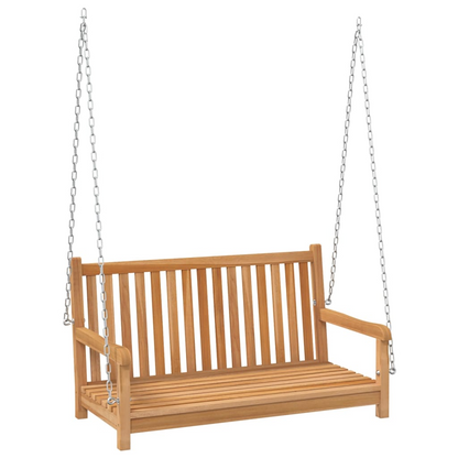 Solid Teak Wood Swing Bench 