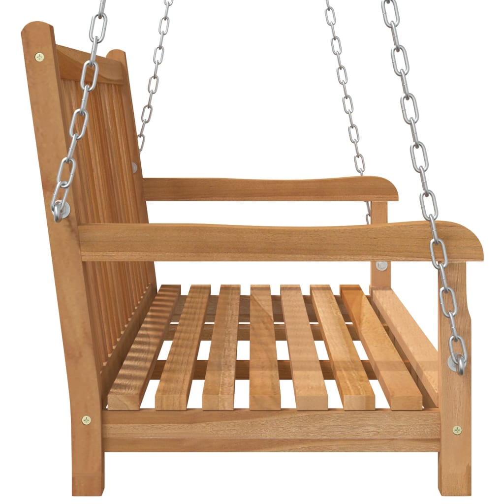 Solid Teak Wood Swing Bench 