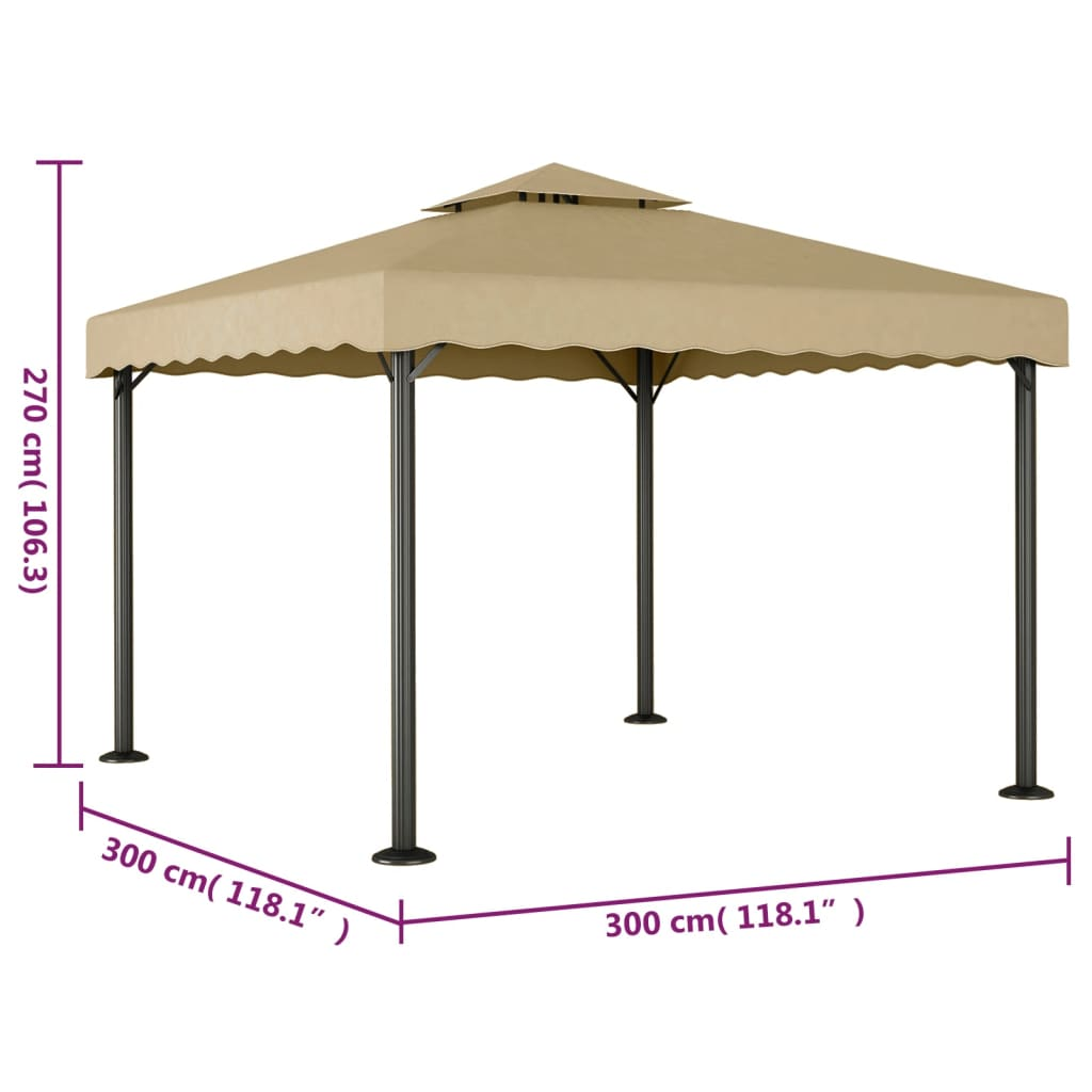 Aluminium and Steel Gazebo