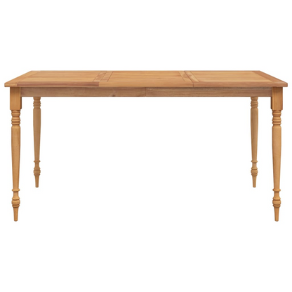 Solid Teak Wood Batavia Table 150x90x75 cm