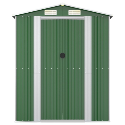 Garden Shed Green 192x108x223 cm