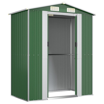 Garden Shed Green 192x108x223 cm