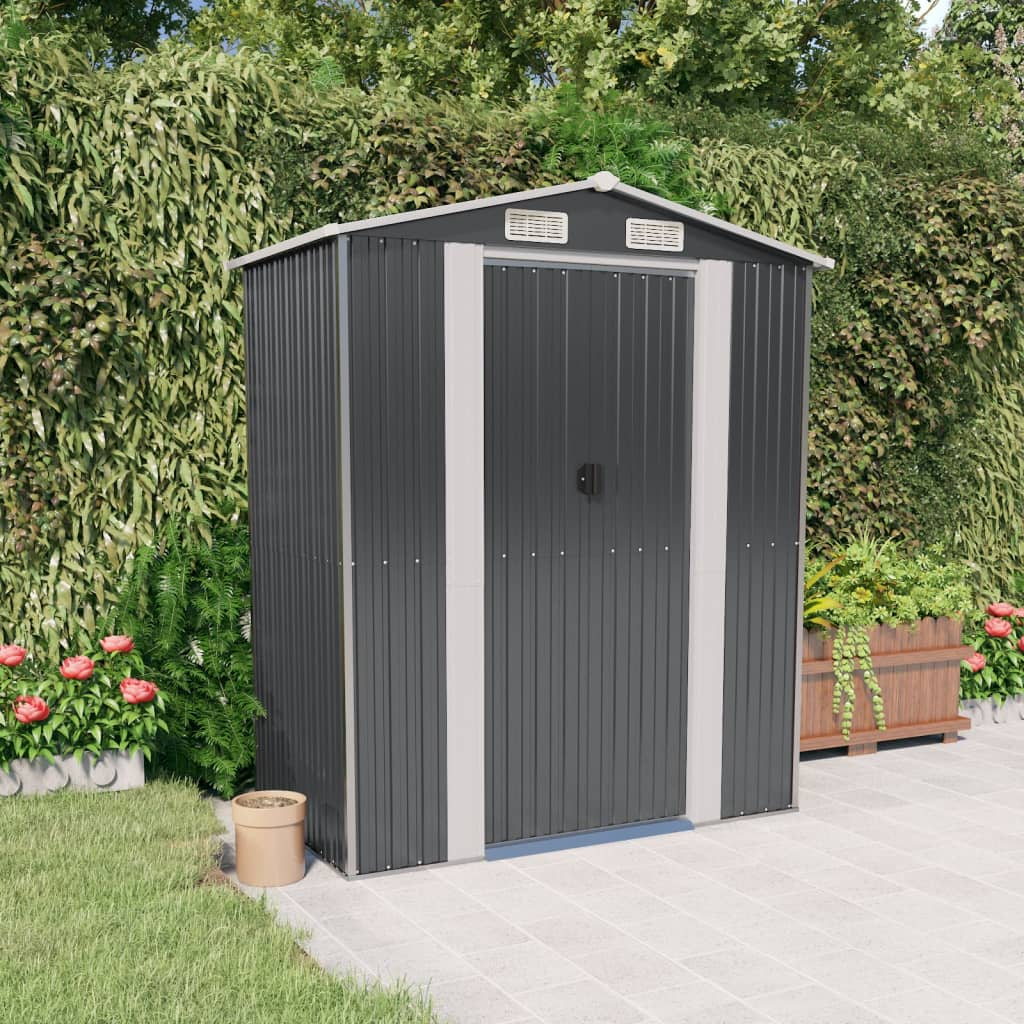 Garden Shed Anthracite 192x108x223 cm