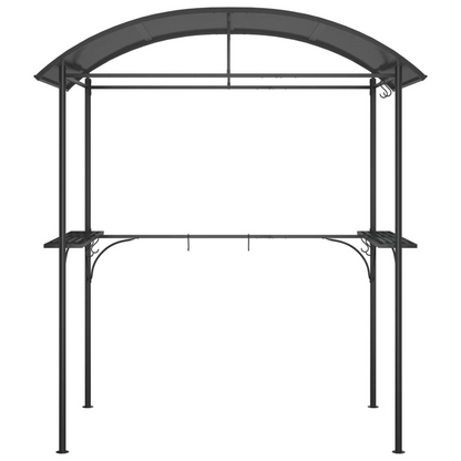 Archer BBQ Gazebo with Side Shelves Anthracite