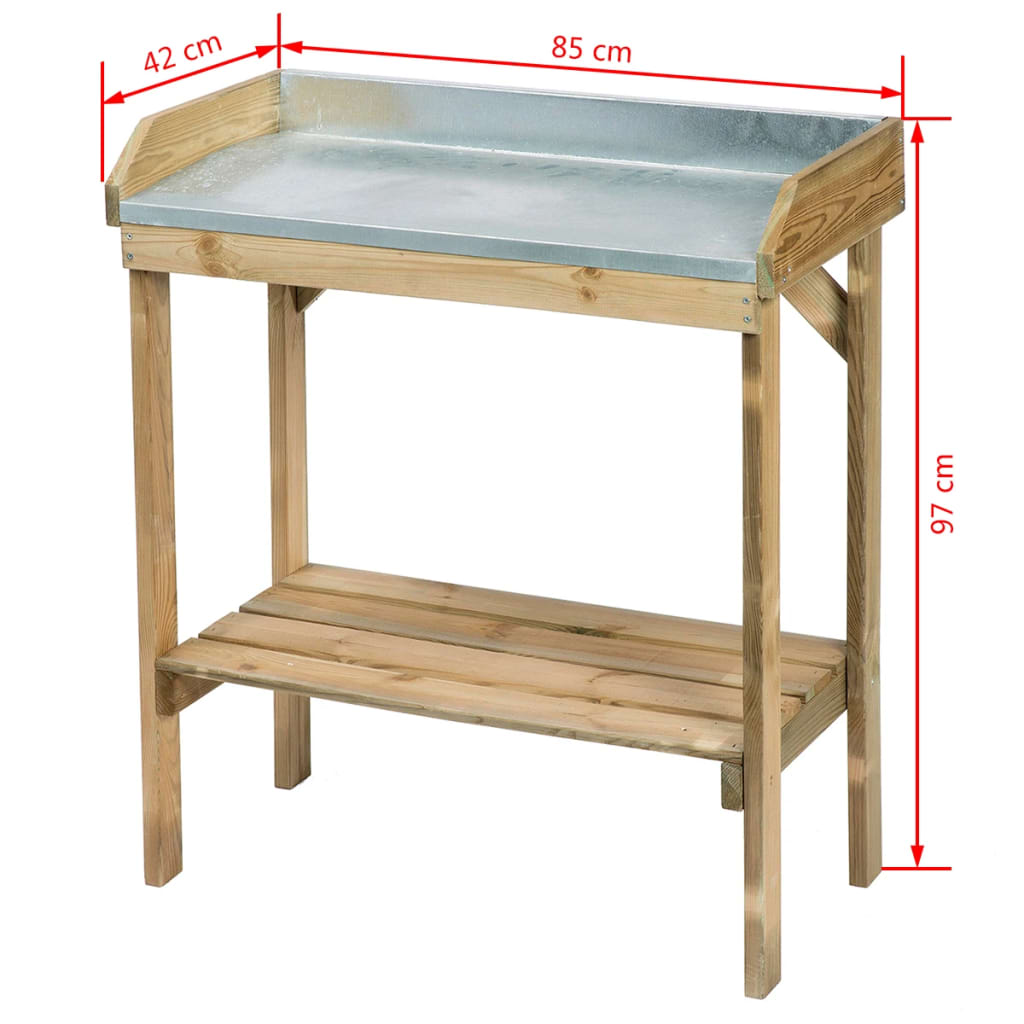 Nature Re-potting Table for Sowing and Planting