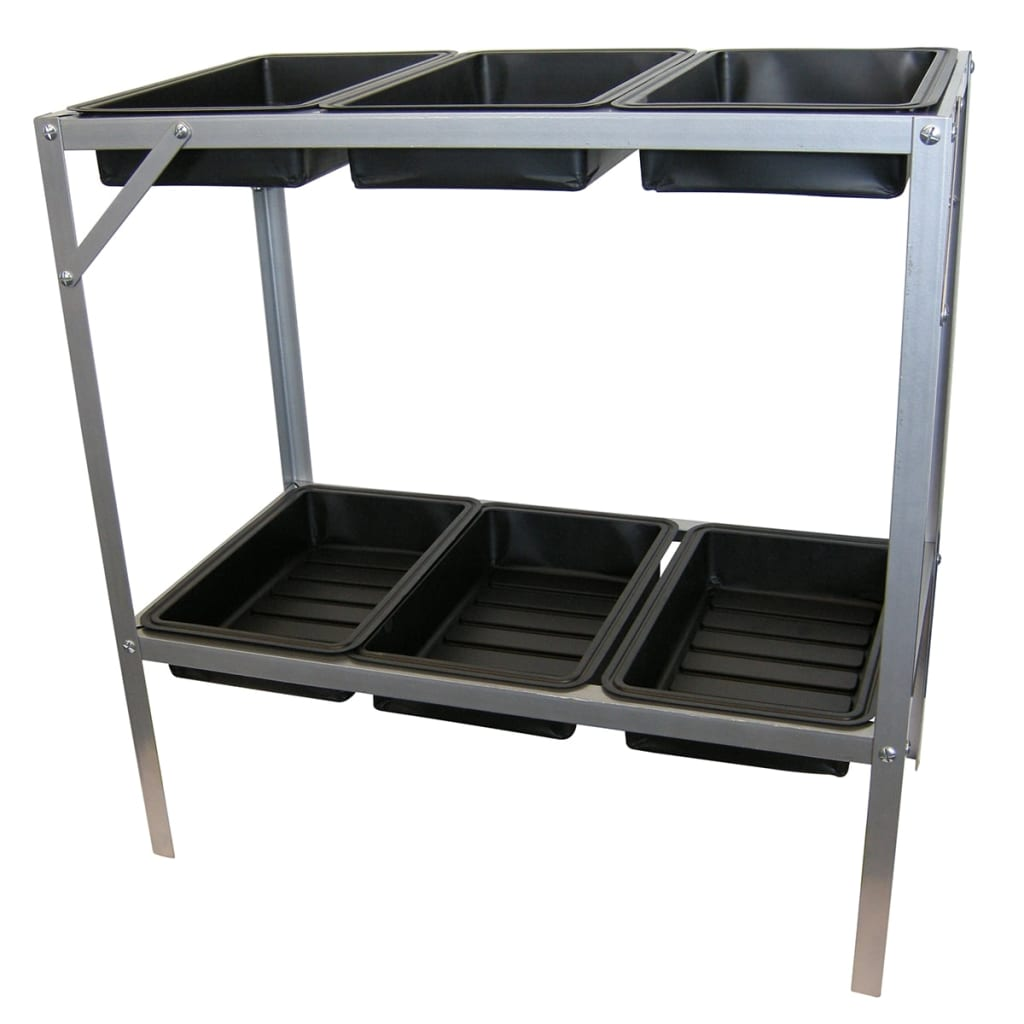 Galvanised Steel Nature Potting Table 