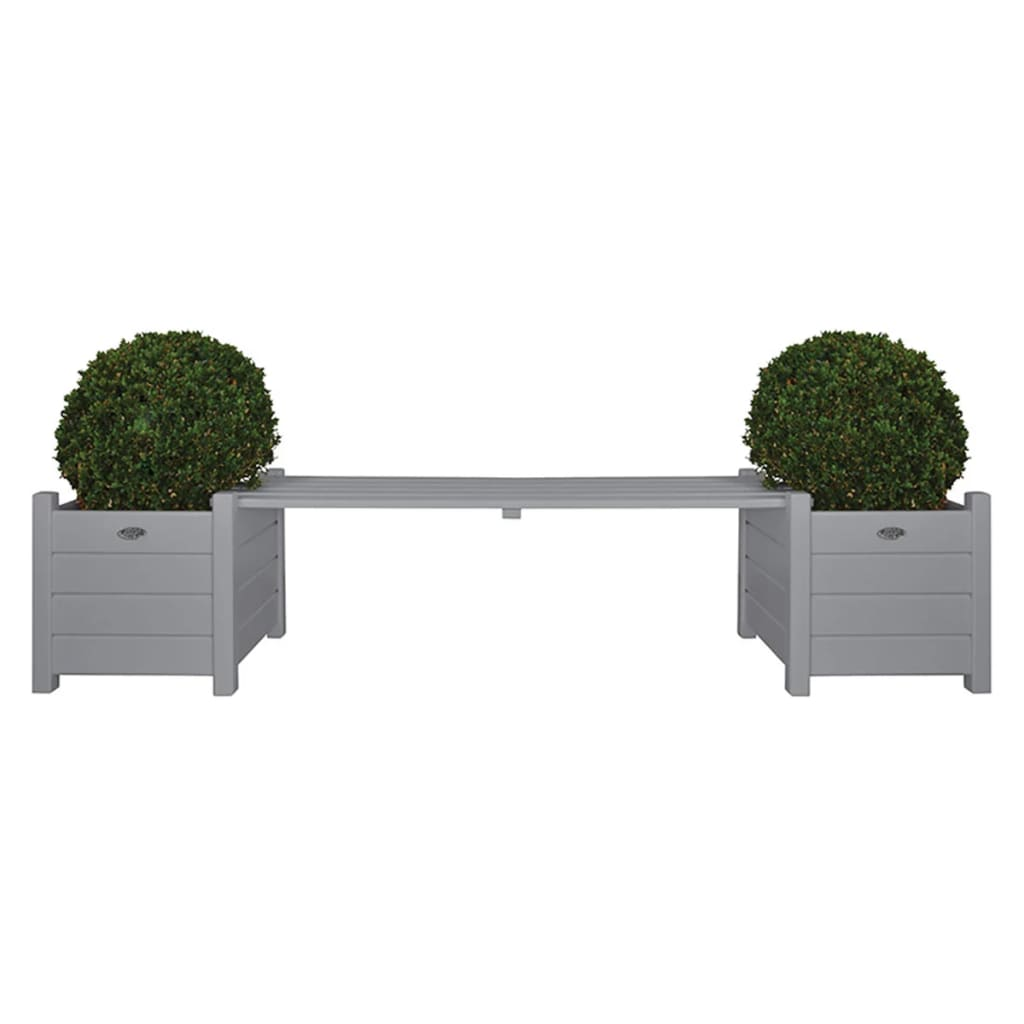 Esschert Design Planters with Bridge Bench | Jscapes