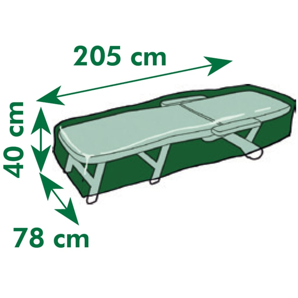 Garden Furniture Cover for Recliners 205x78x40 cm