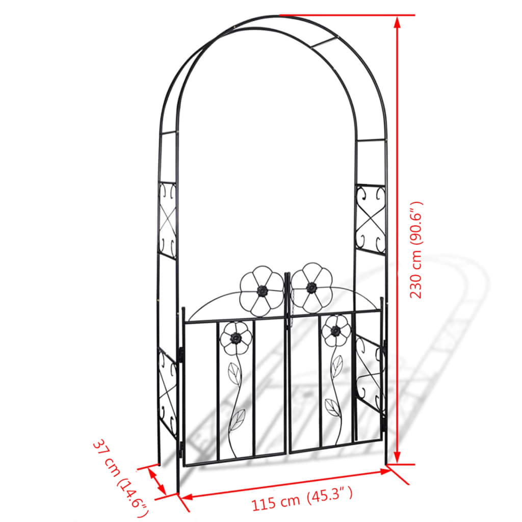 Garden Arch with Door