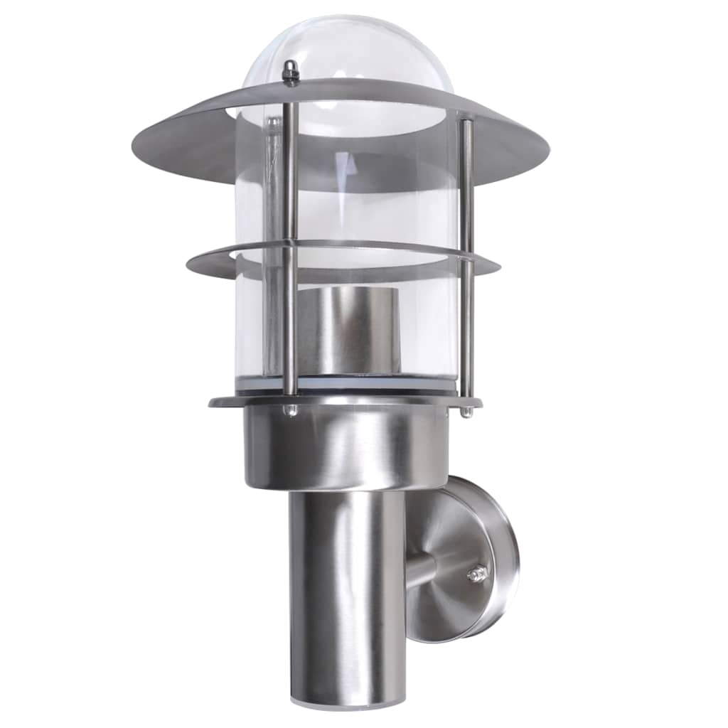 Stainless Steel Patio Wall Light | Jscapes Home and Garden#